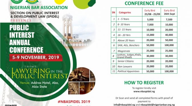 NBA Public Interest Annual conference