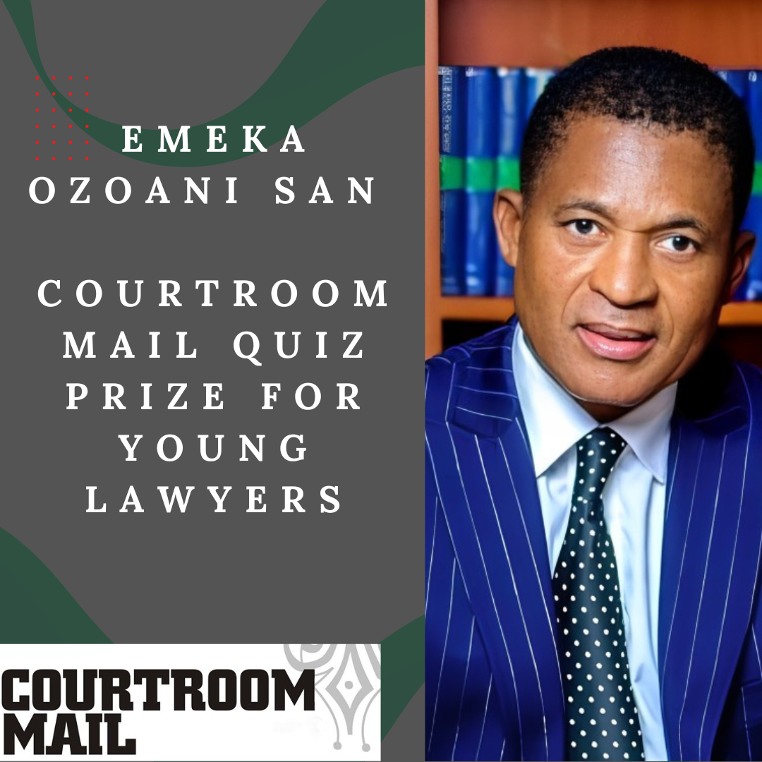 Emeka Ozoani SAN Prize- Question 2